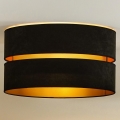 Duolla - Plafondlamp DUO 1xE27/40W/230V pr. 40 cm zwart/goud