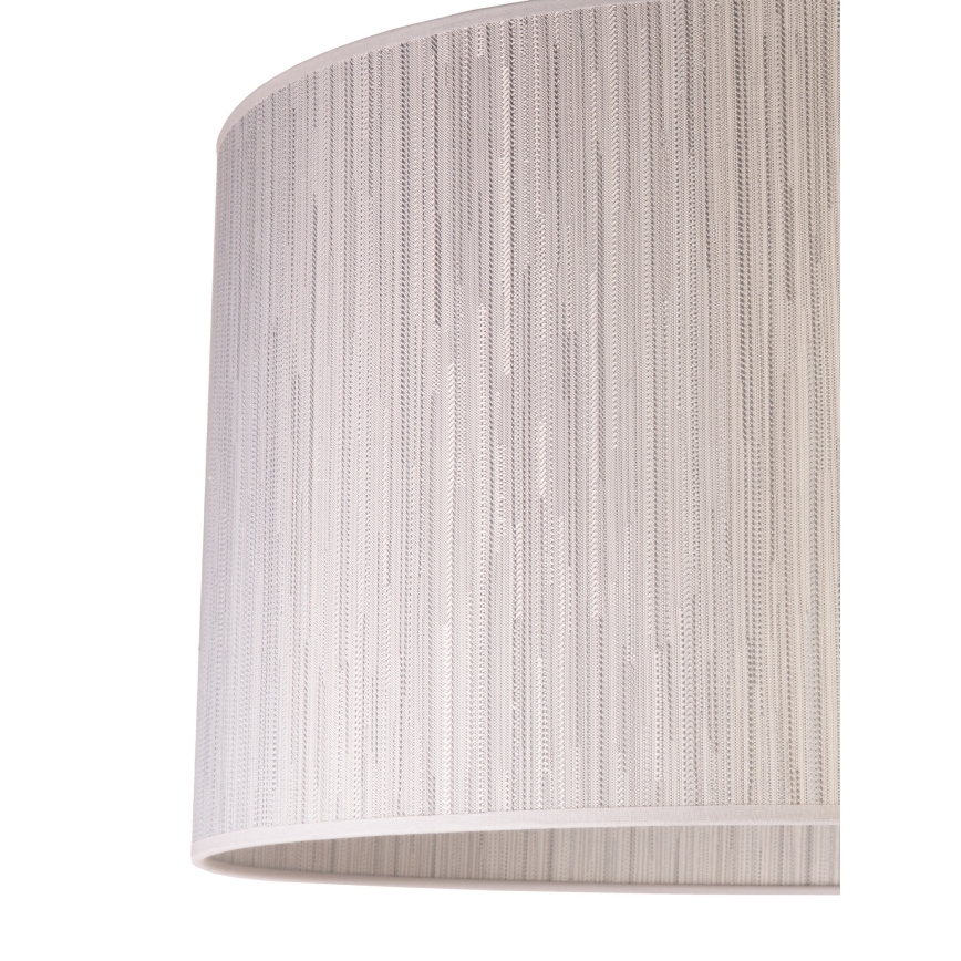 Duolla - Plafondlamp ESSEX 1xE27/40W/230V diameter 45 cm zilver