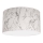 Duolla - Plafondlamp MARBLE 1xE27/40W/230V diameter 45 cm wit/grijs