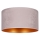 Duolla - Plafondlamp ROLLER 1xE27/15W/230V diameter 40 cm grijs/gouden