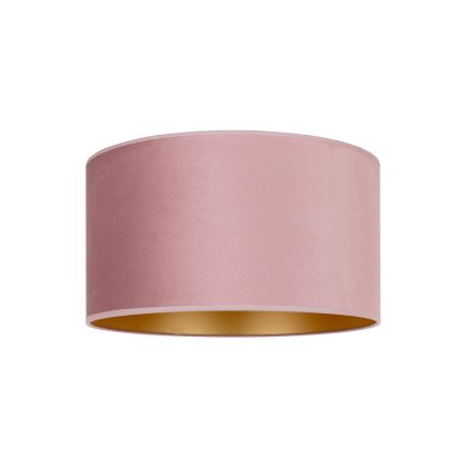 Duolla - Plafondlamp ROLLER 1xE27/15W/230V Ø 40 cm roze/goud