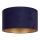 Duolla - Plafondlamp ROLLER 1xE27/15W/230V Ø 40 cm blauw/goud