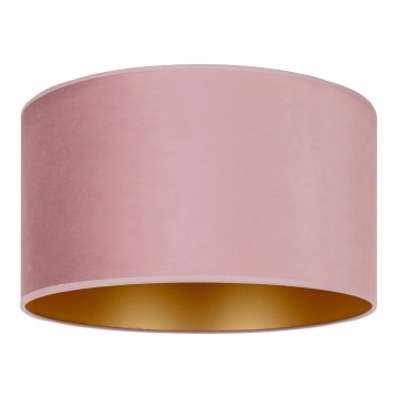 Duolla - Plafondlamp ROLLER 1xE27/15W/230V Ø 40 cm roze/goud