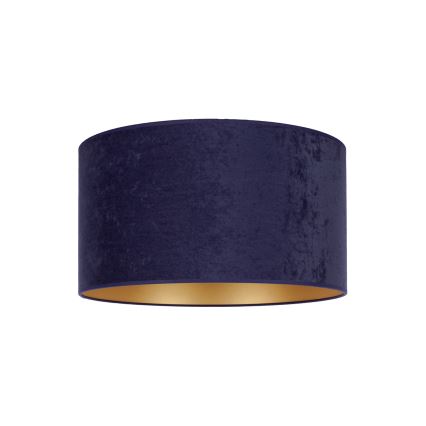 Duolla - Plafondlamp ROLLER 1xE27/15W/230V Ø 40 cm blauw/goud