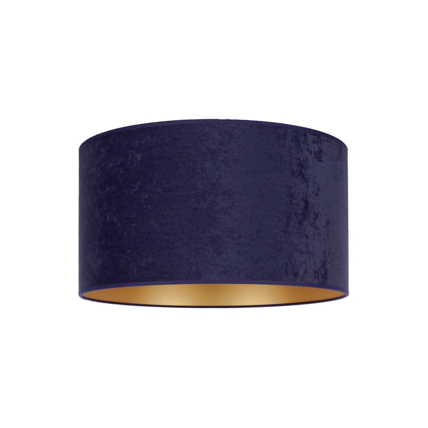 Duolla - Plafondlamp ROLLER 1xE27/15W/230V Ø 40 cm blauw/goud