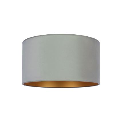Duolla - Plafondlamp ROLLER 1xE27/15W/230V Ø 40 cm lichtgroen/goud