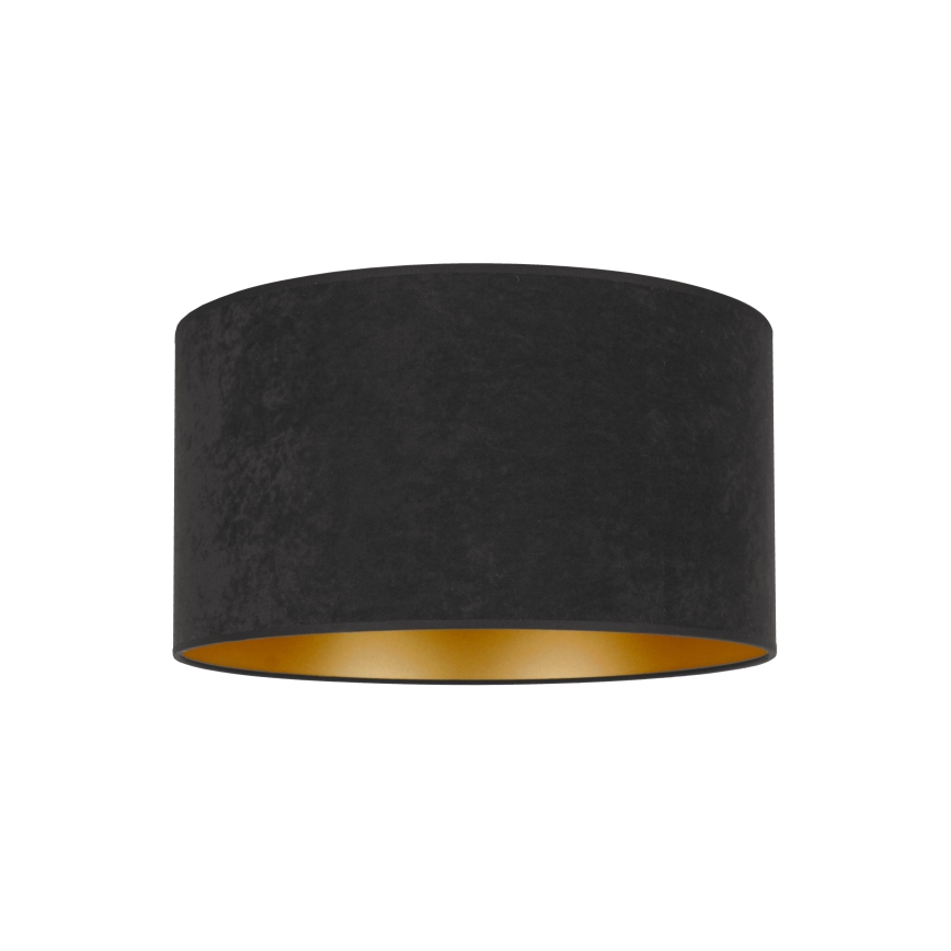 Duolla - Plafondlamp ROLLER 1xE27/15W/230V Ø 40 cm zwart/goud