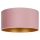 Duolla - Plafondlamp ROLLER 3xE27/15W/230V diameter 60 cm roze/gouden