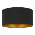 Duolla - Plafondlamp ROLLER 3xE27/15W/230V Ø 60 cm zwart/goud