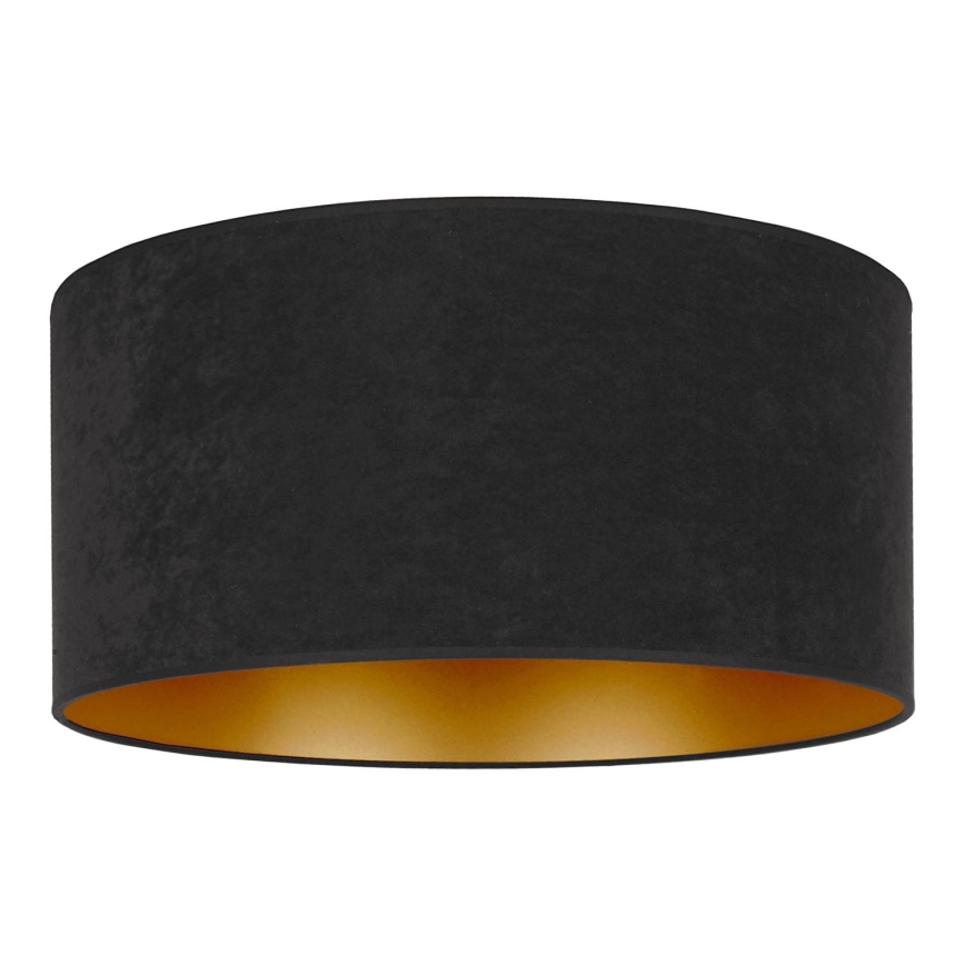 Duolla - Plafondlamp ROLLER 3xE27/15W/230V Ø 60 cm zwart/goud