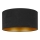 Duolla - Plafondlamp ROLLER 3xE27/15W/230V Ø 60 cm zwart/goud