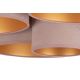 Duolla - Plafondlamp ROLLER PENTO 5xE27/60W/230V bruin
