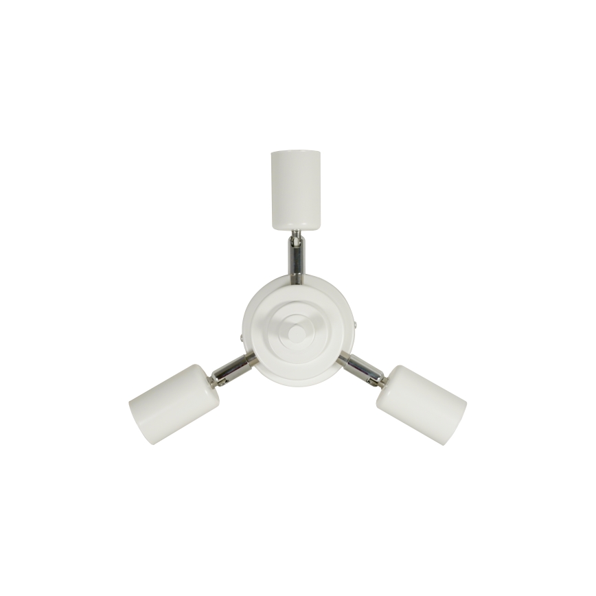 Duolla - Plafondlamp YUTE BOHO 3xE27/15W/230V diameter 60 cm bruin/crème