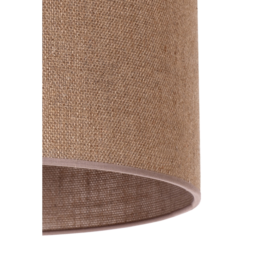 Duolla - Staande Lamp 1xE27/60W/230V diameter 44 cm bruin/wit