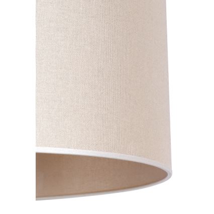 Duolla - Staande Lamp 1xE27/60W/230V diameter 44 cm crème/wit