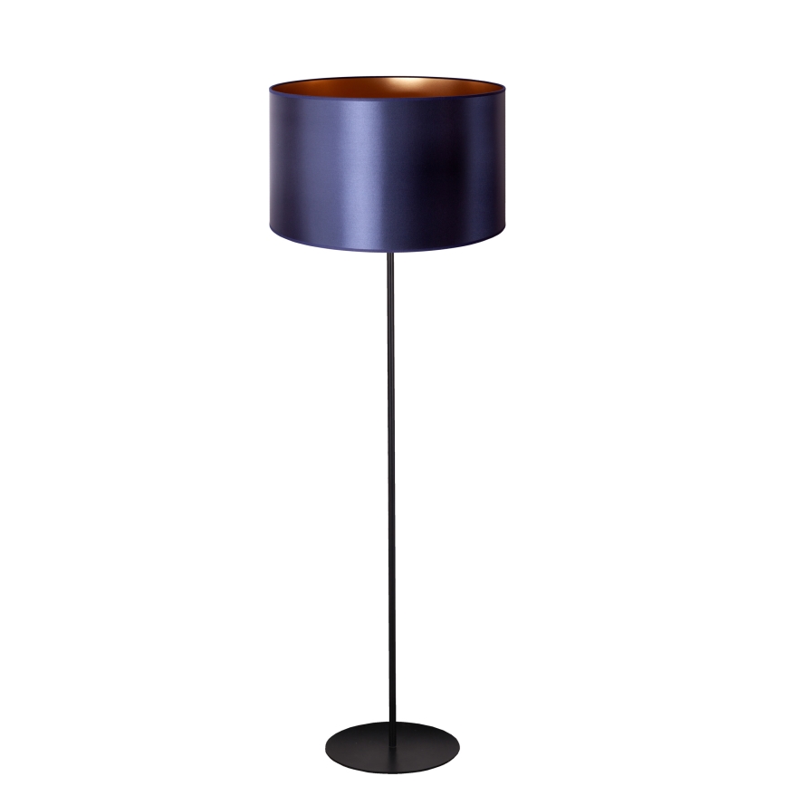 Duolla - Staande Lamp CANNES 1xE27/15W/230V diameter 45 cm paars/koper/zwart
