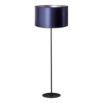 Duolla - Staande Lamp CANNES 1xE27/15W/230V diameter 45 cm paars/zilver/zwart