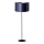 Duolla - Staande Lamp CANNES 1xE27/15W/230V diameter 45 cm paars/zilver/zwart