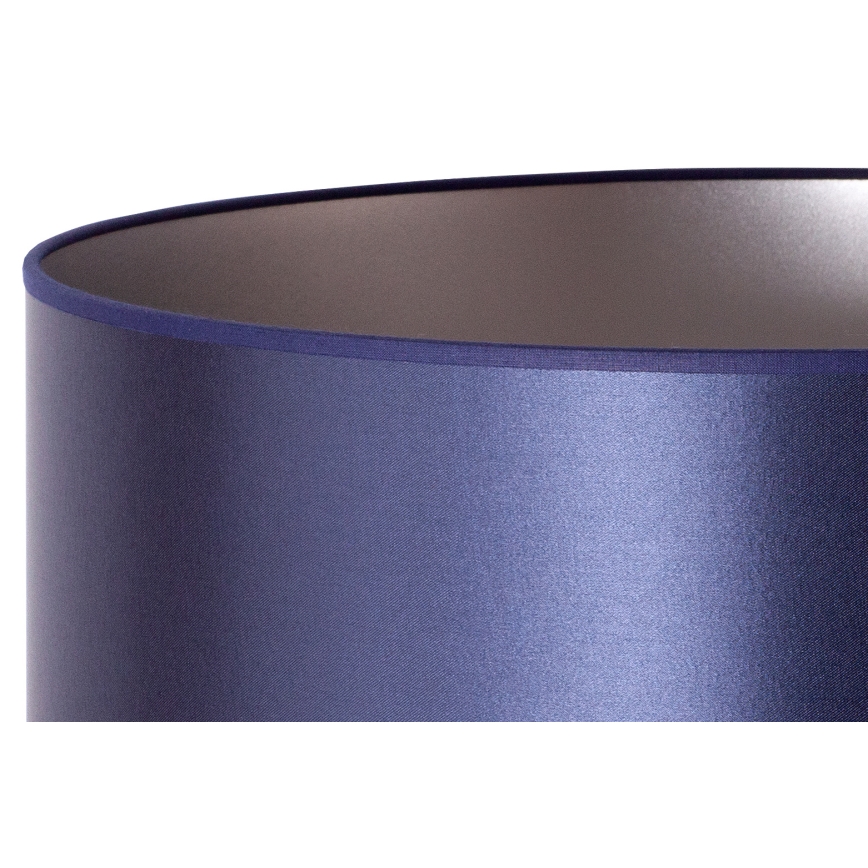 Duolla - Staande Lamp CANNES 1xE27/15W/230V diameter 45 cm paars/zilver/zwart