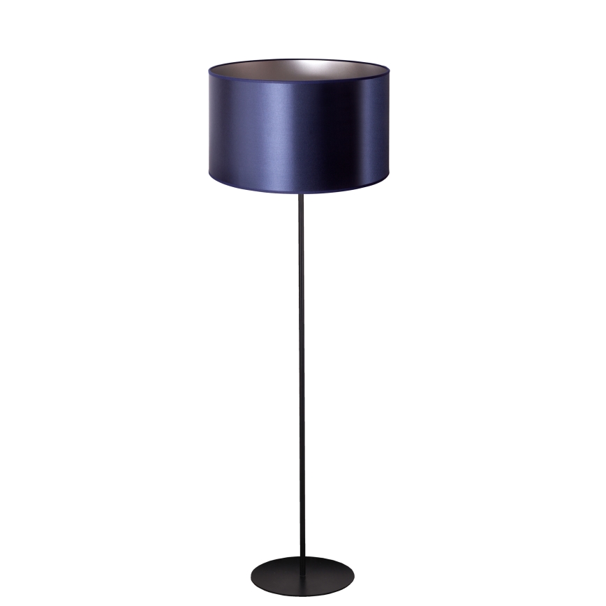 Duolla - Staande Lamp CANNES 1xE27/15W/230V diameter 45 cm paars/zilver/zwart