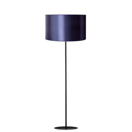 Duolla - Staande Lamp CANNES 1xE27/15W/230V diameter 45 cm paars/zilver/zwart