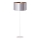 Duolla - Staande Lamp CANNES 1xE27/15W/230V diameter 45 cm zilver/koper/wit