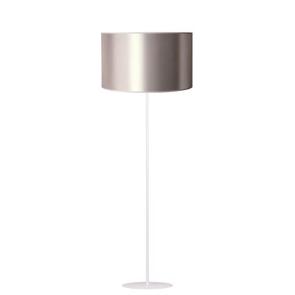 Duolla - Staande Lamp CANNES 1xE27/15W/230V diameter 45 cm zilver/wit