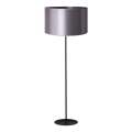Duolla - Staande Lamp CANNES 1xE27/15W/230V diameter 45 cm zilver/zwart