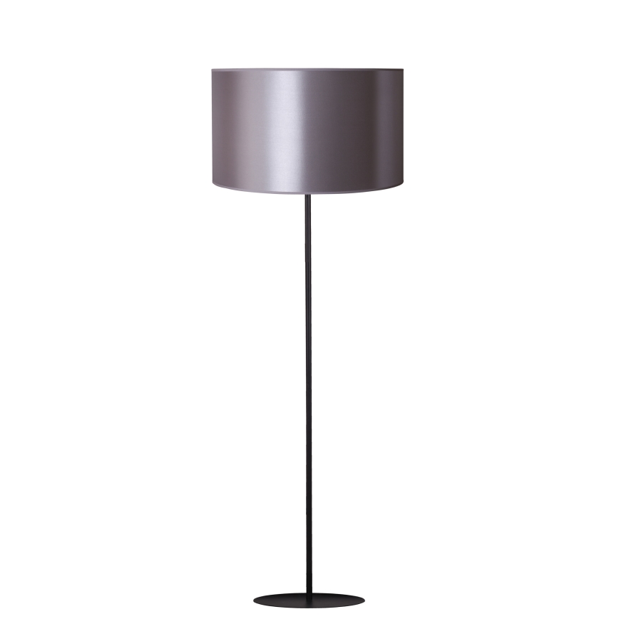 Duolla - Staande Lamp CANNES 1xE27/15W/230V diameter 45 cm zilver/zwart
