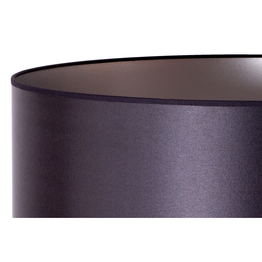 Duolla - Staande Lamp CANNES 1xE27/15W/230V diameter 45 cm zwart/zilver