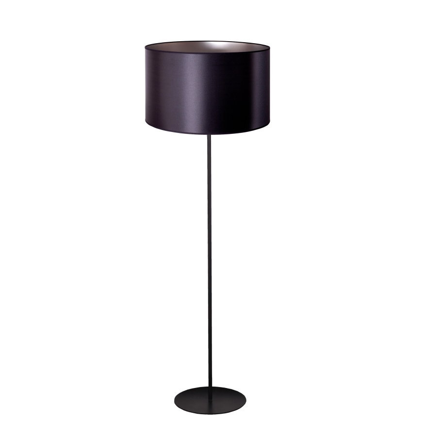 Duolla - Staande Lamp CANNES 1xE27/15W/230V diameter 45 cm zwart/zilver