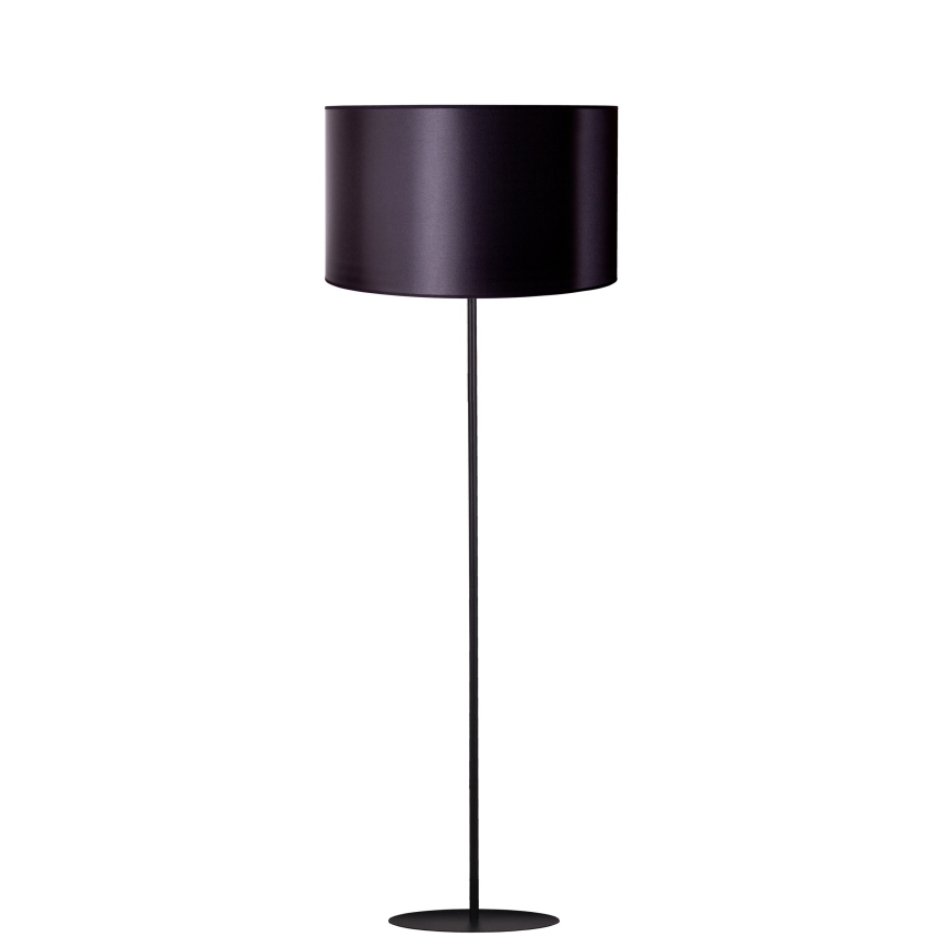 Duolla - Staande Lamp CANNES 1xE27/15W/230V diameter 45 cm zwart/zilver
