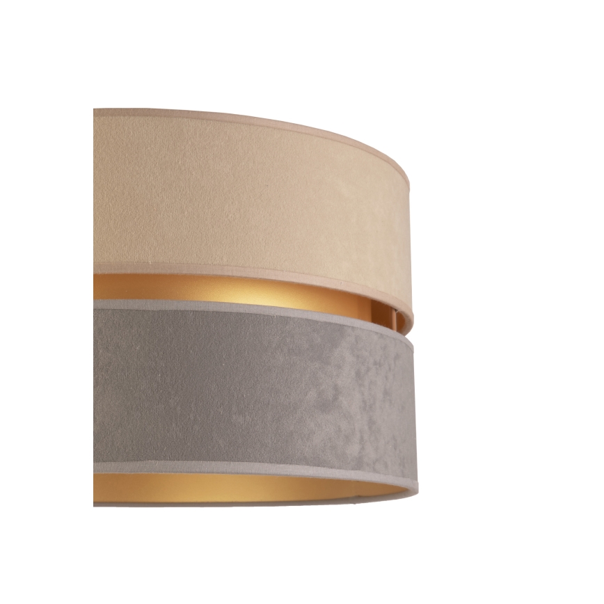 Duolla - Staande Lamp DUO 1xE27/60W/230V diameter 44 cm beige/grijs/beige
