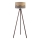 Duolla - Staande Lamp DUO 1xE27/60W/230V diameter 44 cm beige/grijs/bruin