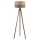 Duolla - Staande Lamp DUO 1xE27/60W/230V diameter 44 cm beige/grijs/wengé