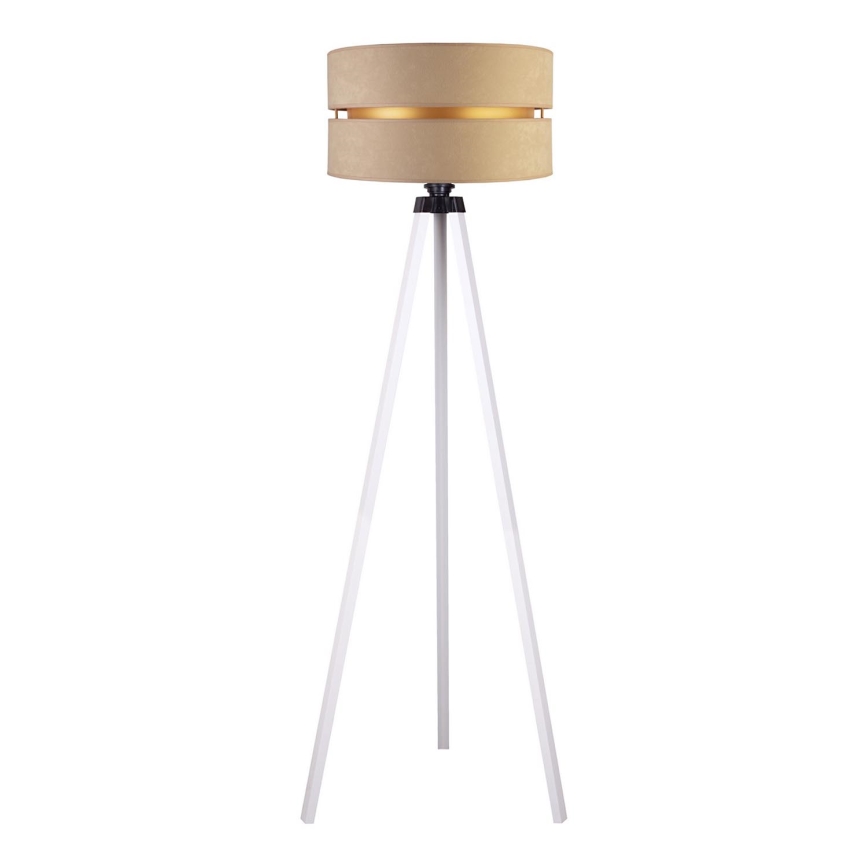 Duolla - Staande Lamp DUO 1xE27/60W/230V diameter 44 cm beige/wit