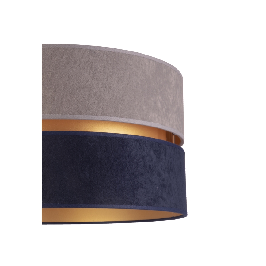 Duolla - Staande Lamp DUO 1xE27/60W/230V diameter 44 cm grijs/blauw/wit