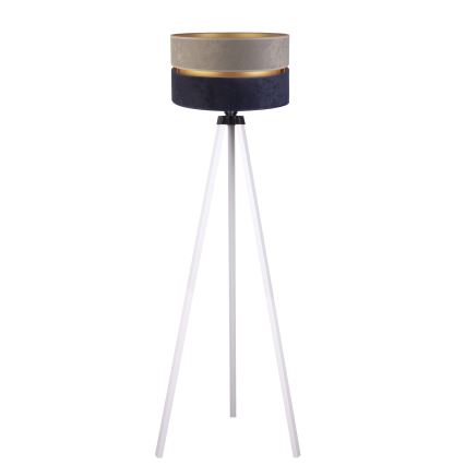 Duolla - Staande Lamp DUO 1xE27/60W/230V diameter 44 cm grijs/blauw/wit