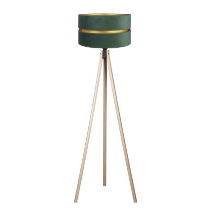 Duolla - Staande Lamp DUO 1xE27/60W/230V diameter 44 cm groen/beige