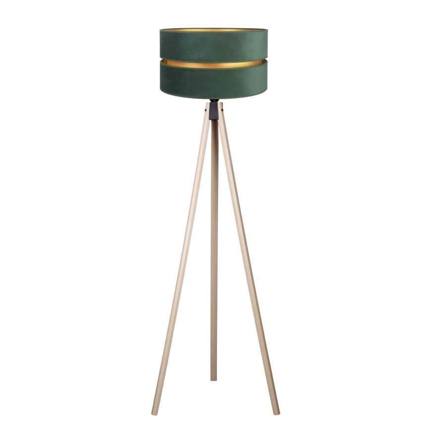 Duolla - Staande Lamp DUO 1xE27/60W/230V diameter 44 cm groen/beige