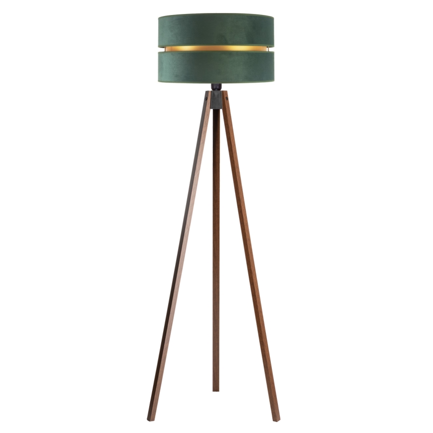 Duolla - Staande Lamp DUO 1xE27/60W/230V diameter 44 cm groen/wengé