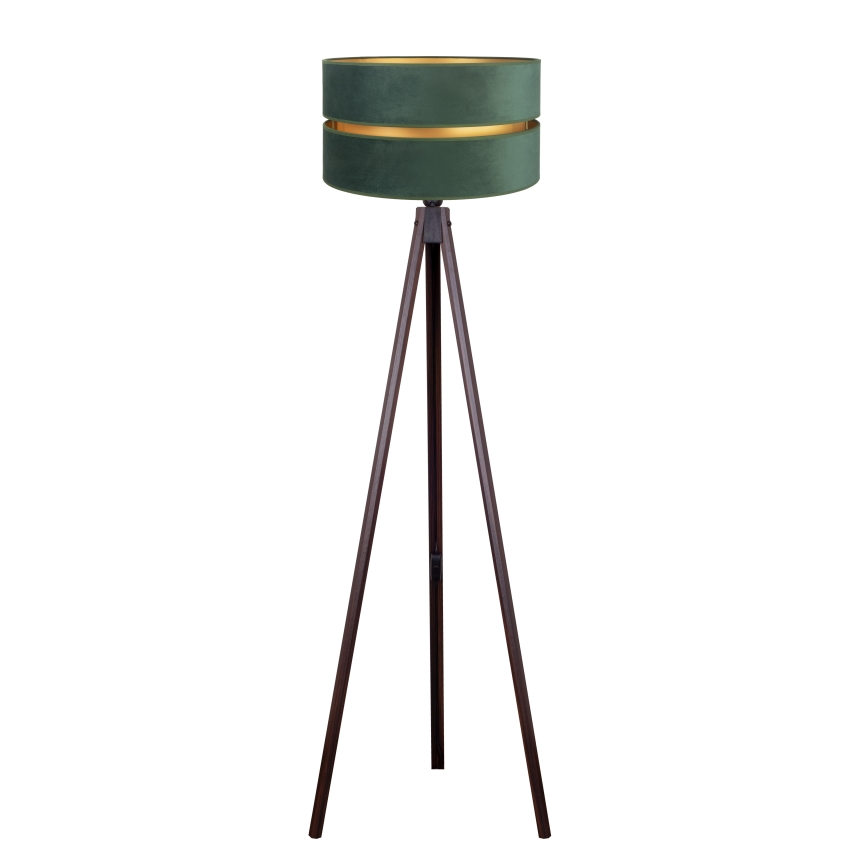 Duolla - Staande Lamp DUO 1xE27/60W/230V diameter 44 cm groen/wengé