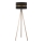 Duolla - Staande Lamp DUO 1xE27/60W/230V diameter 44 cm zwart/beige