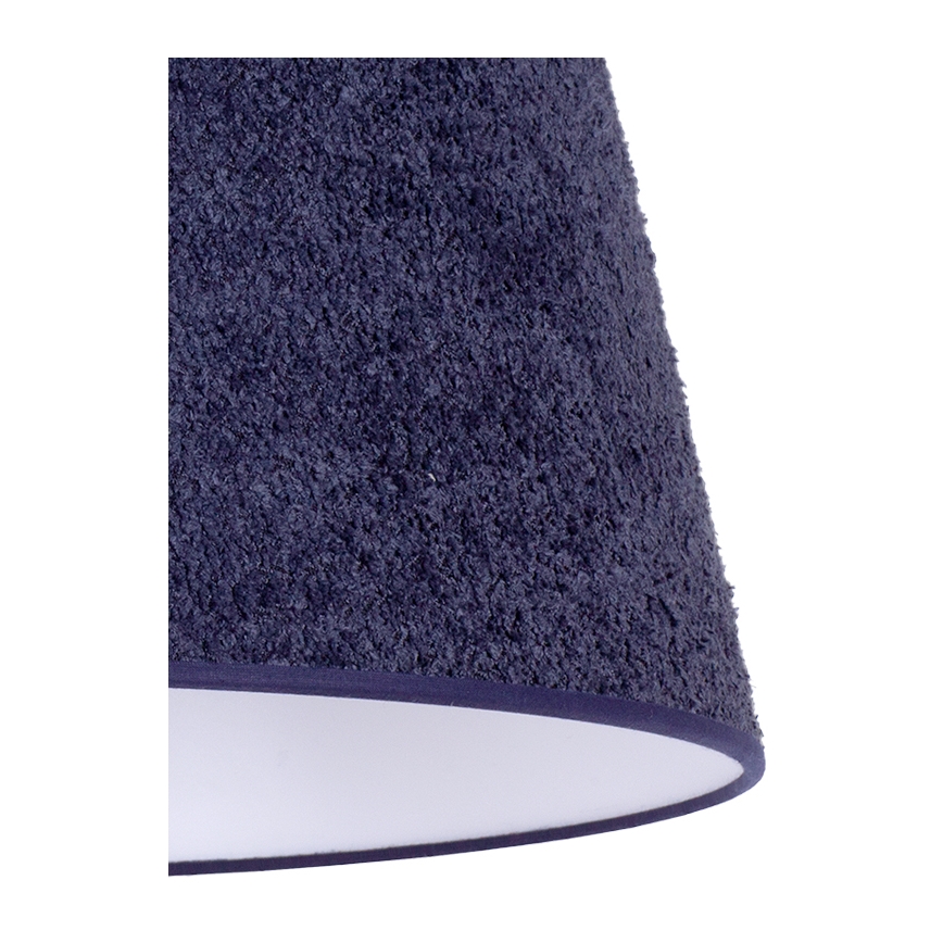 Duolla - Tafellamp BOUCLE 1xE27/15W/230V diameter 28 cm blauw/hout