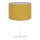 Duolla - Tafellamp BRISTOL 1xE14/15W/230V diameter 17,5 cm geel/wit