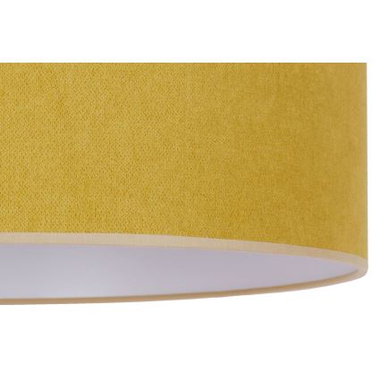 Duolla - Tafellamp BRISTOL 1xE14/15W/230V diameter 17,5 cm geel/wit