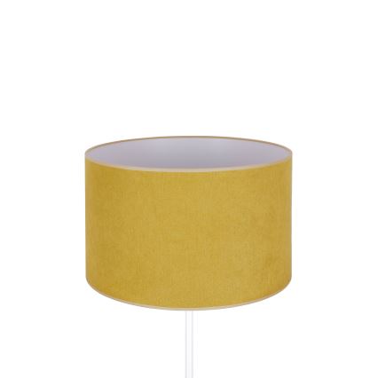 Duolla - Tafellamp BRISTOL 1xE14/15W/230V diameter 17,5 cm geel/wit