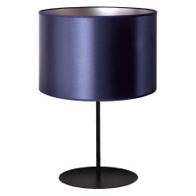 Duolla - Tafellamp CANNES 1xE14/15W/230V 20 cm blauw/zilver/zwart