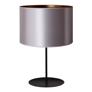 Duolla - Tafellamp CANNES 1xE14/15W/230V diameter 20 cm zilver/koper/zwart