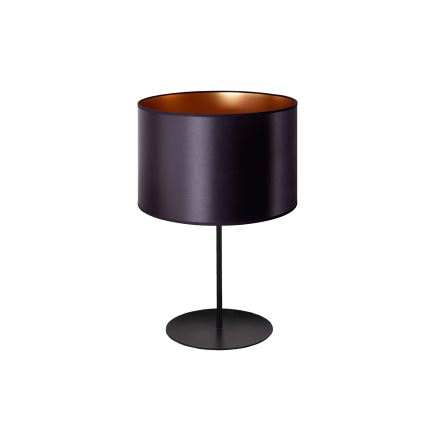 Duolla - Tafellamp CANNES 1xE14/15W/230V diameter 20 cm zwart/koper